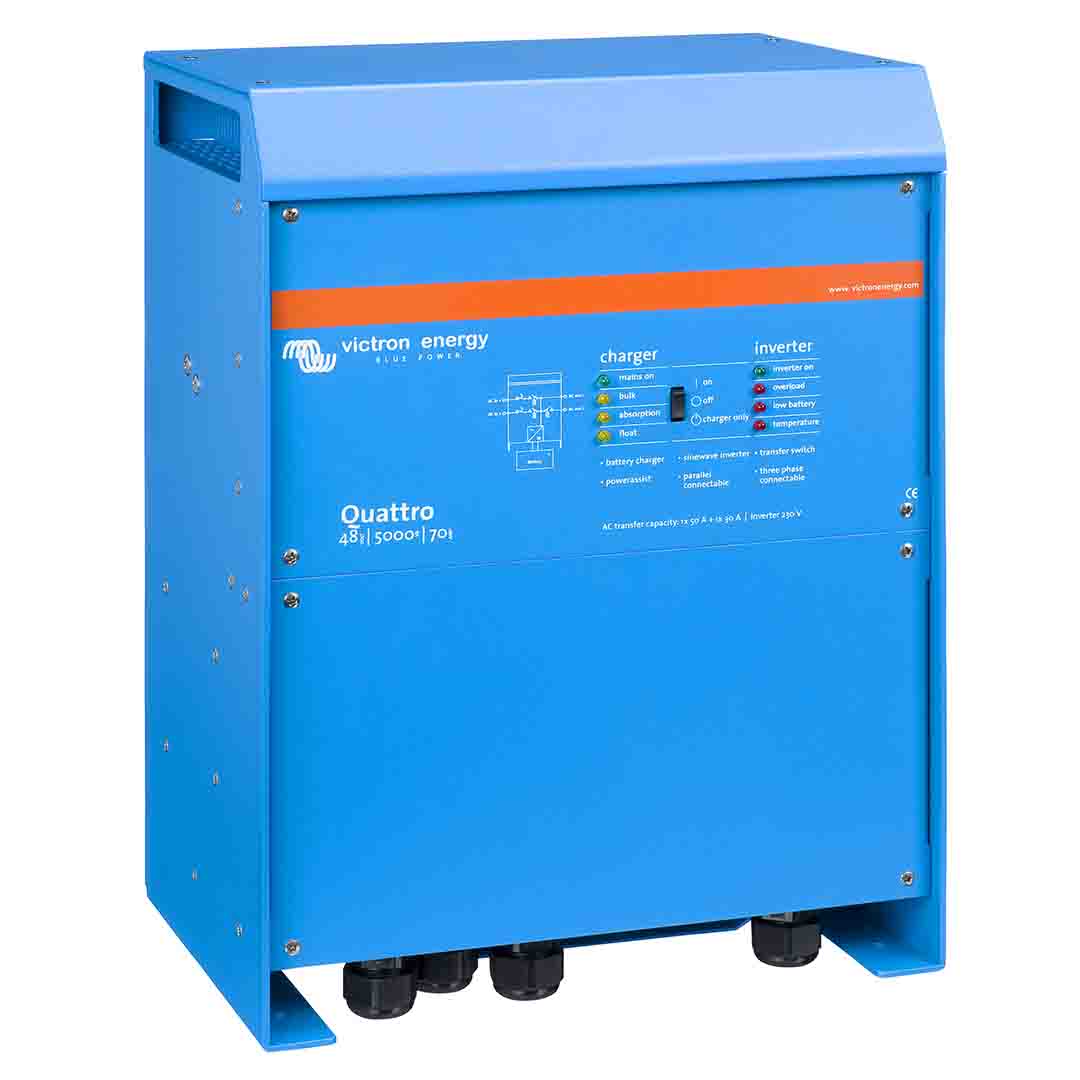 Inversor - Cargador Quattro 5kva 48v 48/5000/70-100/100 120v - Image 2