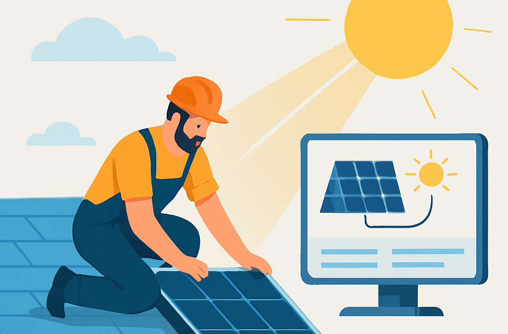 ☀️ How Solar Panels Work: A Simple Guide
